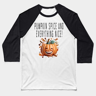 Pumpkin Spice Baseball T-Shirt